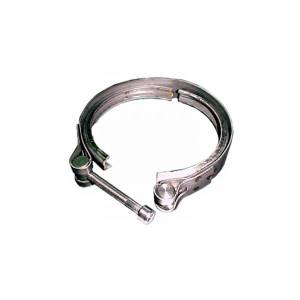 Abraçadeira inox com canaleta 2"