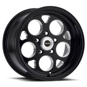 Roda 561 Sport Mag Gloss Black [15" x 4"] Furação 5 x 114.3 - BSM 1.75" - Vision Wheel