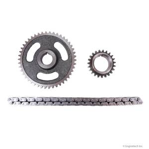 Kit de Engrenagens e Corrente da Distribuição Dodge V8 318 - Enginetech