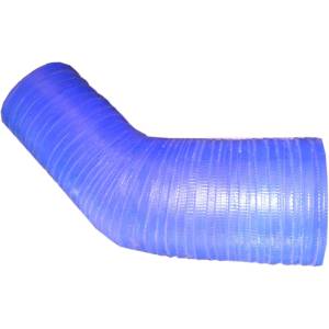 Mangueira 45° 3'' Silicone - Azul
