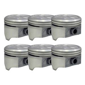 Pistões 020 Chevrolet GM V6 (4.020") 6 unidades - Enginetech