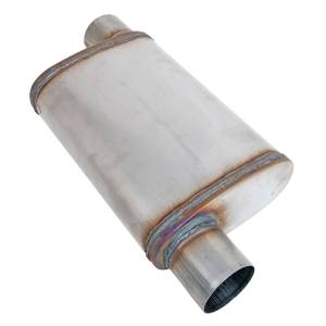 Abafador Esportivo 3" em INOX 409 Entrada e Saída Deslocada - Summit Racing